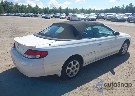 2001 Toyota Camry Solara Sle V6 from USA, damaged, VIN 2T1FF28P21C508306